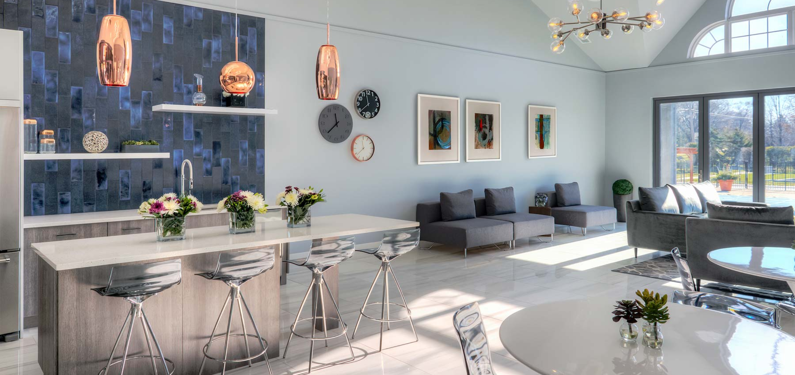 clayson bluchouse features high-end porcelain and ceramic wall tile