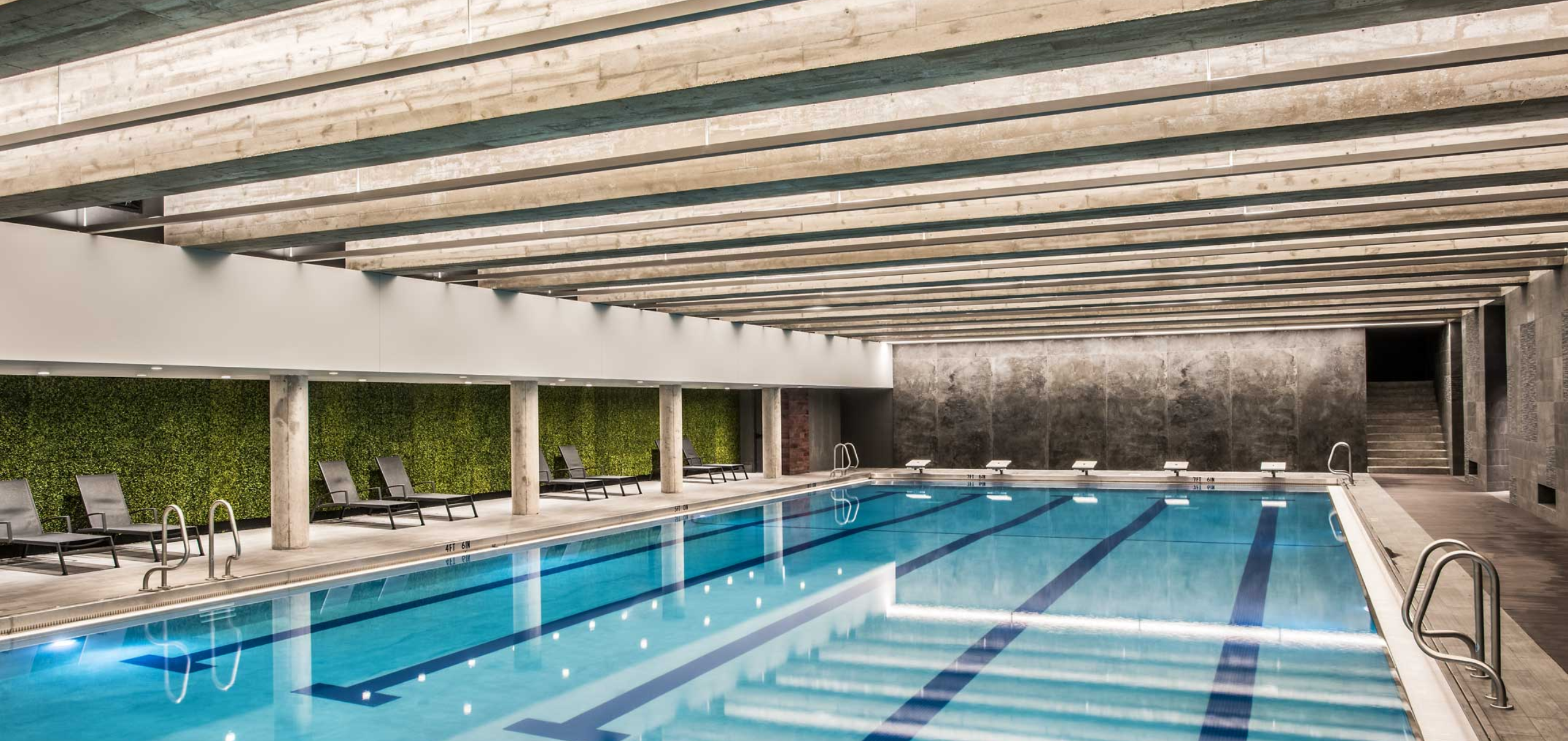 midtown athletic club features high-performance porcelain